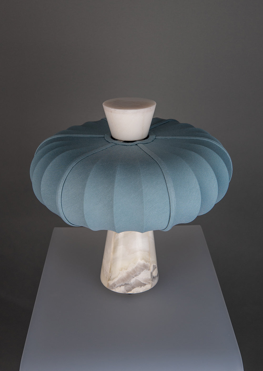 Andorra Table Lamp | Indigo Grey, Bright Dawn | Sample Piece