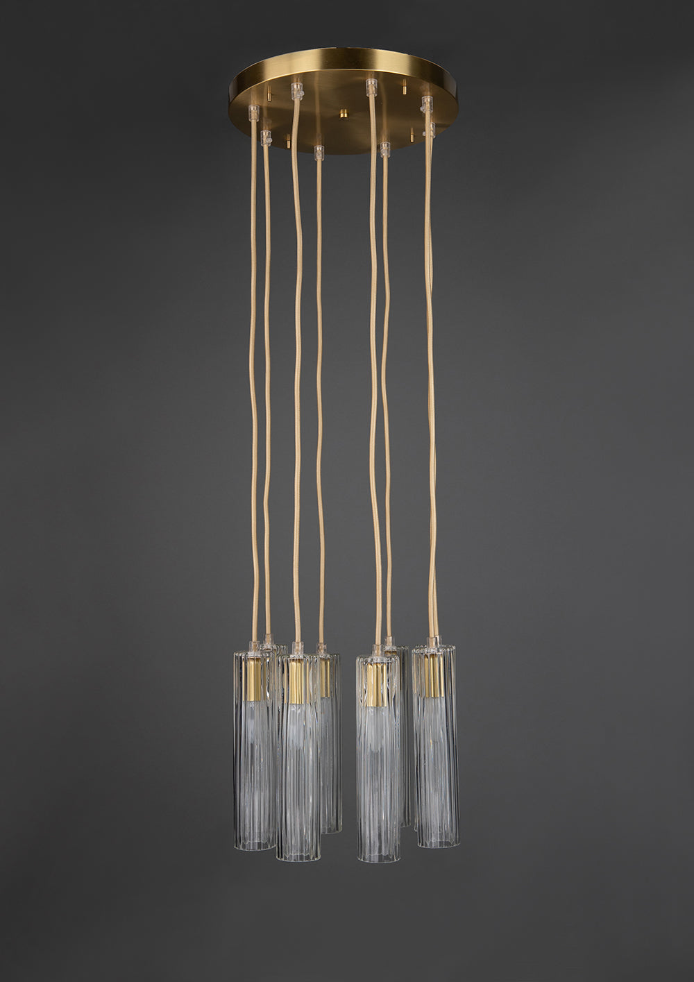Modern Satin Brass Pendant 02-60 C-Bs AG