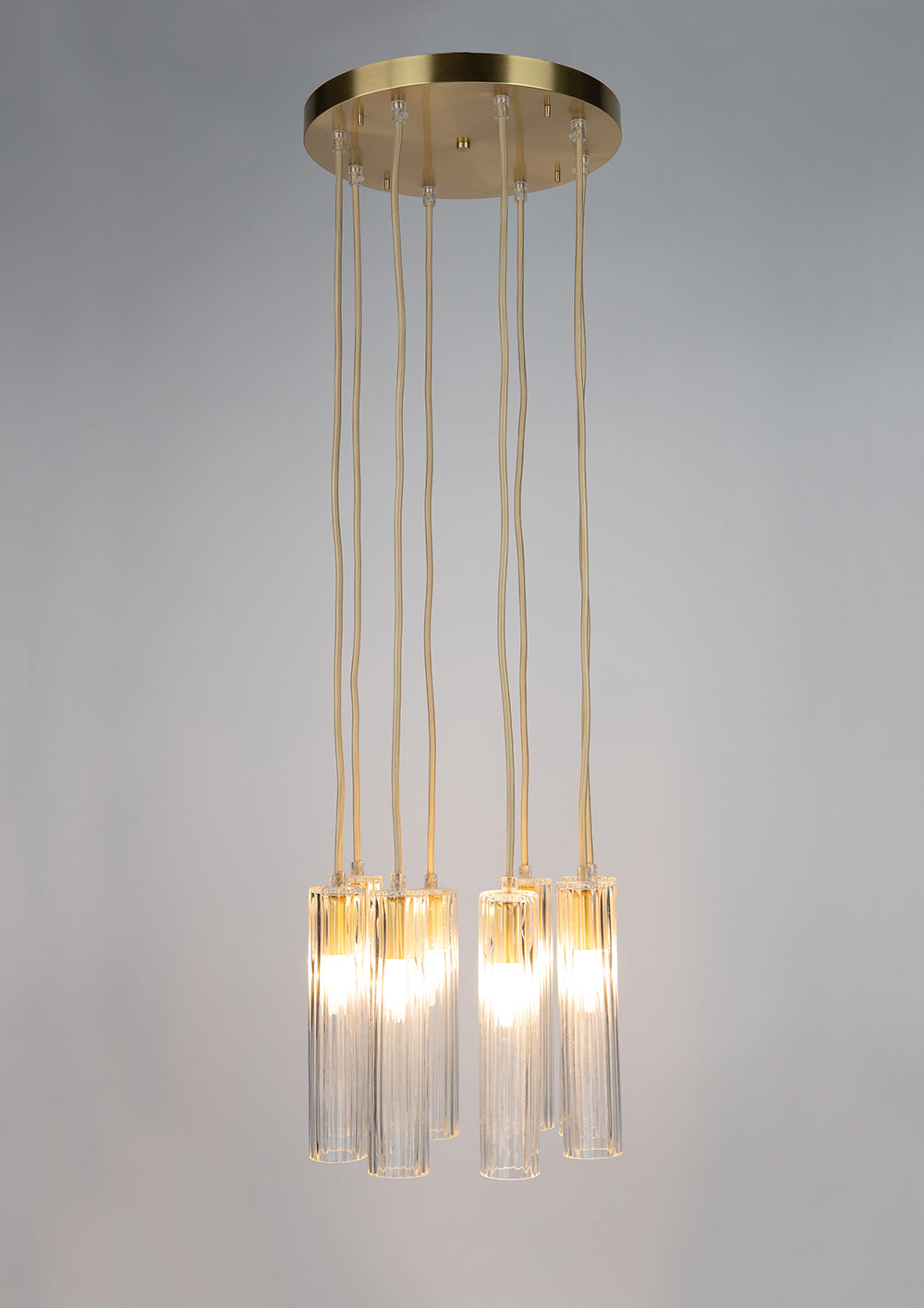 Modern Satin Brass Pendant 02-60 C-Bs AG